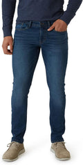 IZOD Men's Slim Fit Jeans - Breathable Cotton Stretch Comfort