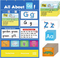 Alphabet Learning Pocket Chart Wall Chart - Hands-On Letter Practice