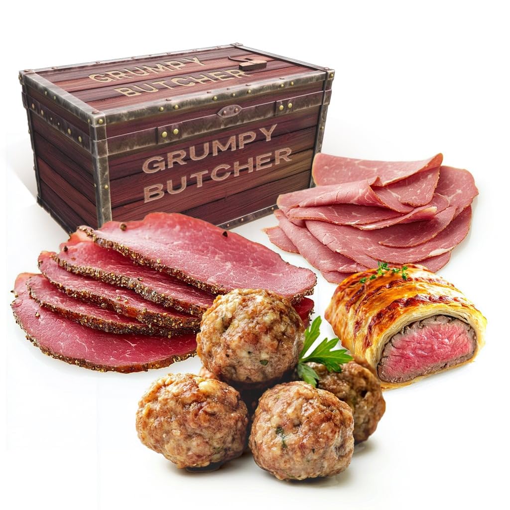 Grumpy Butcher Large Royal Holiday Gift Package for Meat Lovers