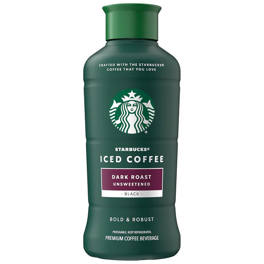 Refreshing Starbucks Dark Roast Iced Coffee