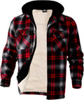 Yasumond Hoodies for Men Zipper Fleece Sweatshirt - Warm