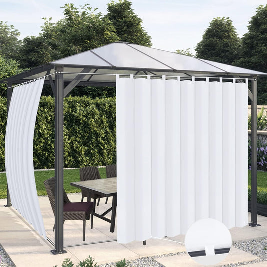 OutdoorLines Waterproof Outdoor Curtains for Patio Privacy