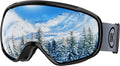 Ski Goggles OTG Over Glasses Snow/Snowboard Goggles - Clear Vision