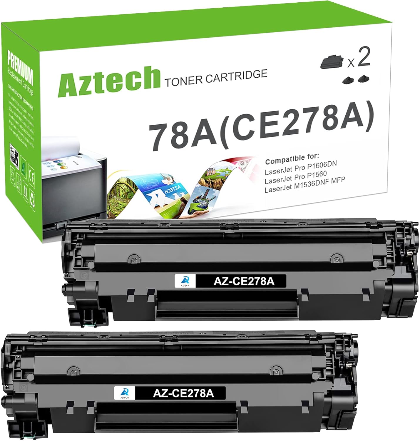 Aztech Compatible HP 78A Toner Cartridge Replacement for LaserJet