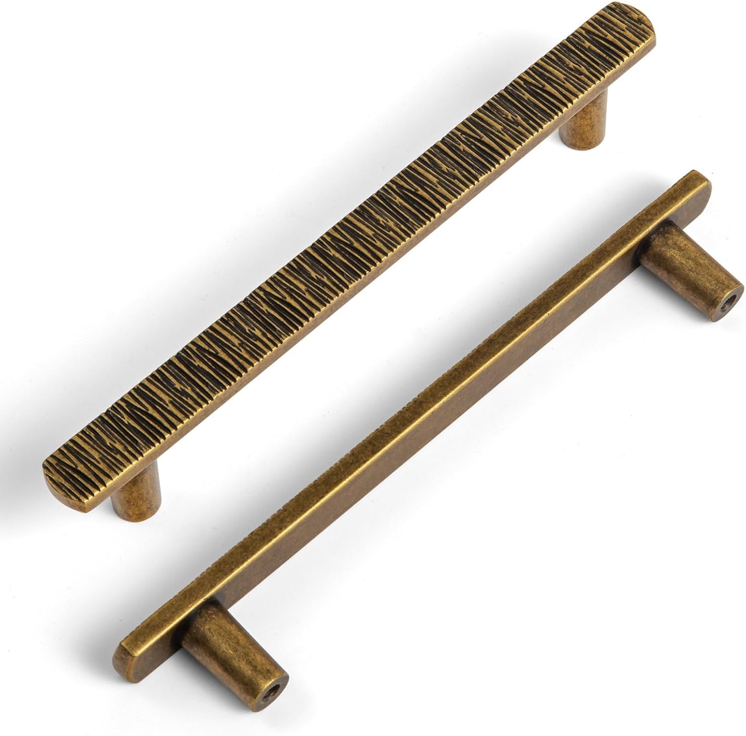 Goo-Ki 5ft' Antique Brass Cabinet Pulls for Kitchen & Wardrobe