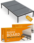 Meliusly Heavy Duty 10mm Bunkie Board Twin XL 2-Pack - Low Profile