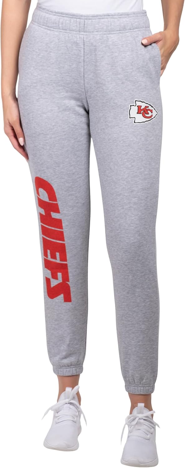 Ultra Game Women's NFL Official Super Soft Sweatpants Joggers