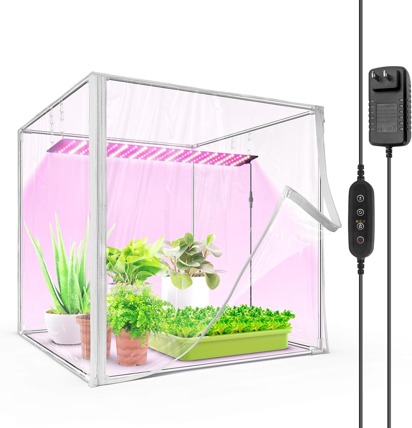 Barrina Indoor Greenhouse with Grow Light for Seed Starting
