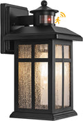 Outdoor Wall Light Motion Sensor - Dusk to Dawn Porch Light