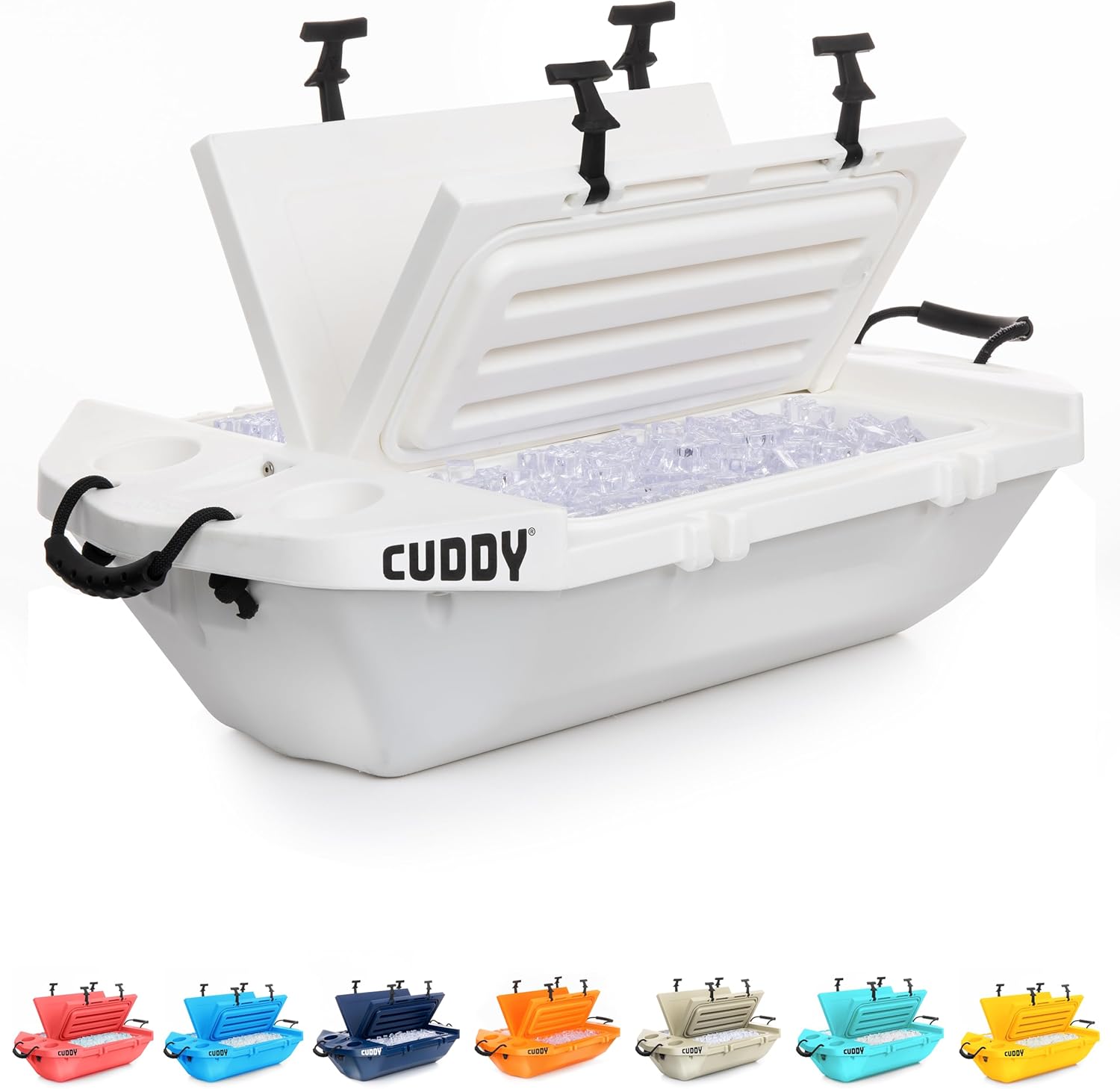 CUDDY Floating Cooler and Dry Storage Vessel for Land & Water