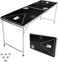 GoPong 6-Foot Portable Folding Beer Pong / Flip Cup Table - Compact