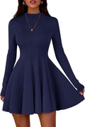 Fall Dresses for Women Elegant Classy Fit and Flare Dress - Versatile