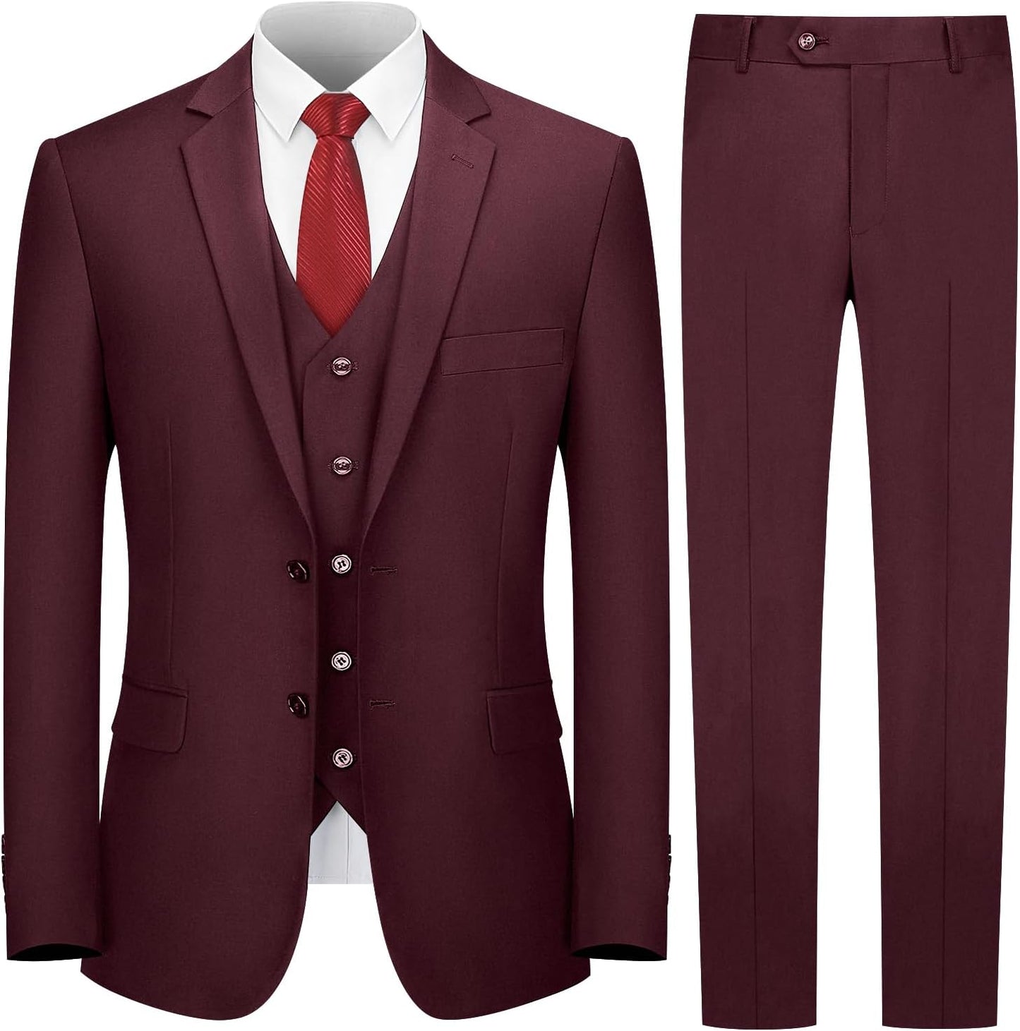 Cooper & Nelson 3 Piece Mens Suit Set for Every Occasion