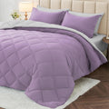 King Comforter Set Reversible 7-Piece - Soft All-Season Bedding