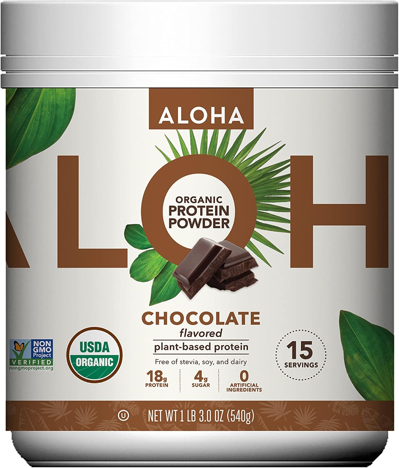 ALOHA Organic Plant Based Protein Powder for Healthy Living