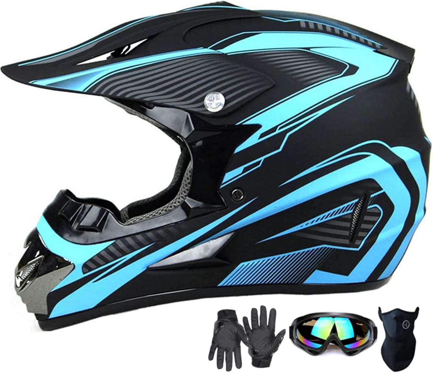 Motocross Helmet for Youth & Adults - DOT Certified Safety Gear