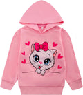 Girls Rainbow Unicorn Pullover Hoodie - Soft Toddler Sweatshirt