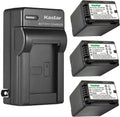 Kastar 3-Pack Battery and AC Wall Charger Replacement - Extended Run