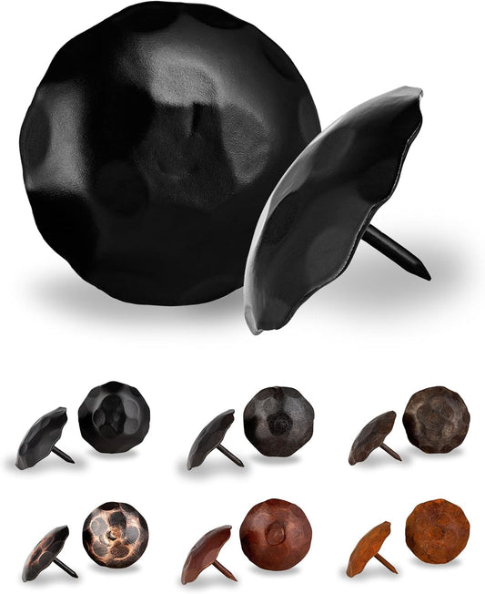 25 Pack 2 in Round Head Iron Clavos Decorative Nails for Shutters
