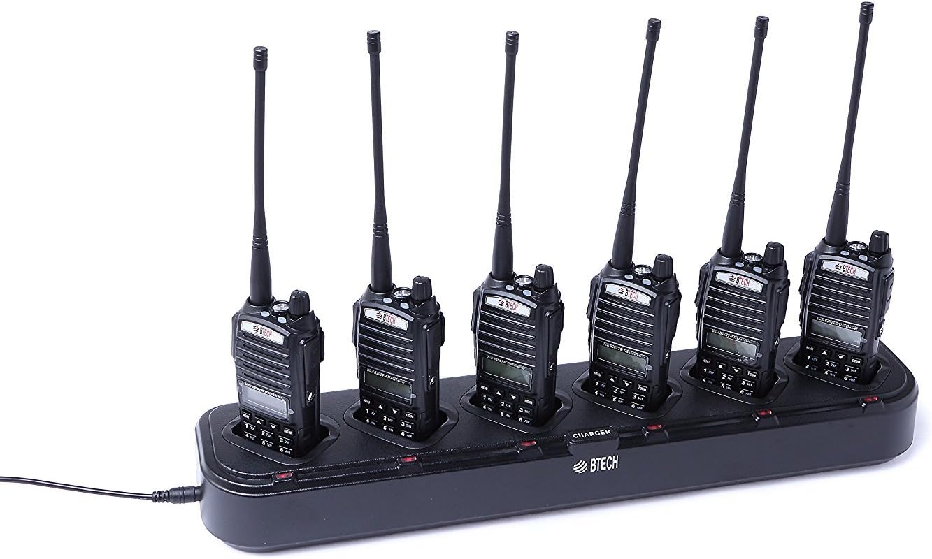 BTECH CH-8-6 6-Way Gang Charger for UV-82 Series Radios