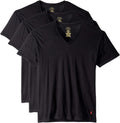 POLO RALPH LAUREN Men's Classic Fit Cotton V-Neck Undershirt 3-Pack at