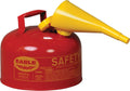Eagle 2.5 Gallon Type I Red Safety Gas Can with Flame Arrester