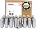 32 Pcs M14x1.5 Chrome Bulge Acorn Lug Nuts for Trucks