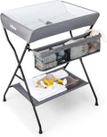 INFANS Baby Changing Table Folding Diaper Station - Space-Saving