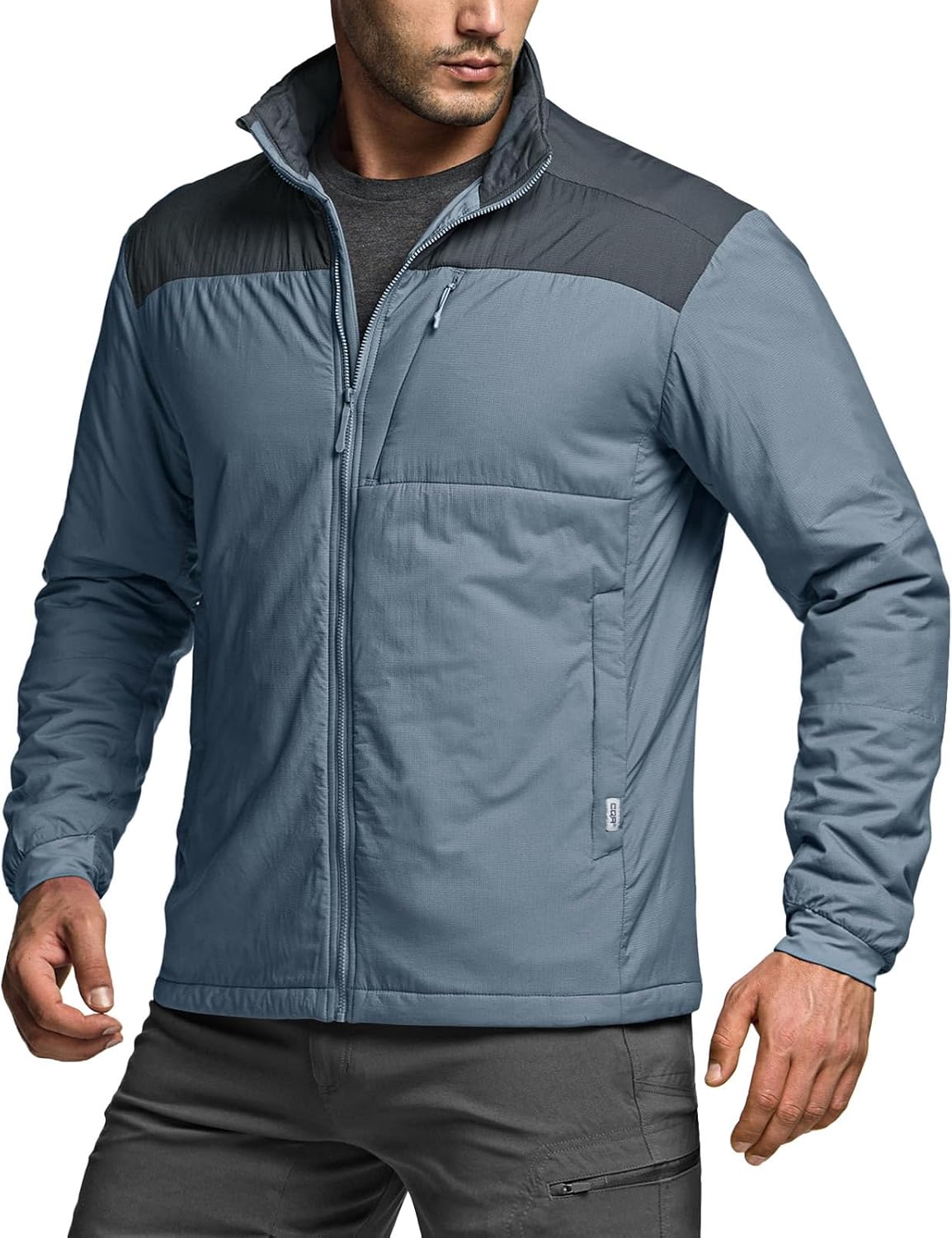 CQR Men's Lightweight Insulated Jacket for Outdoor Activities