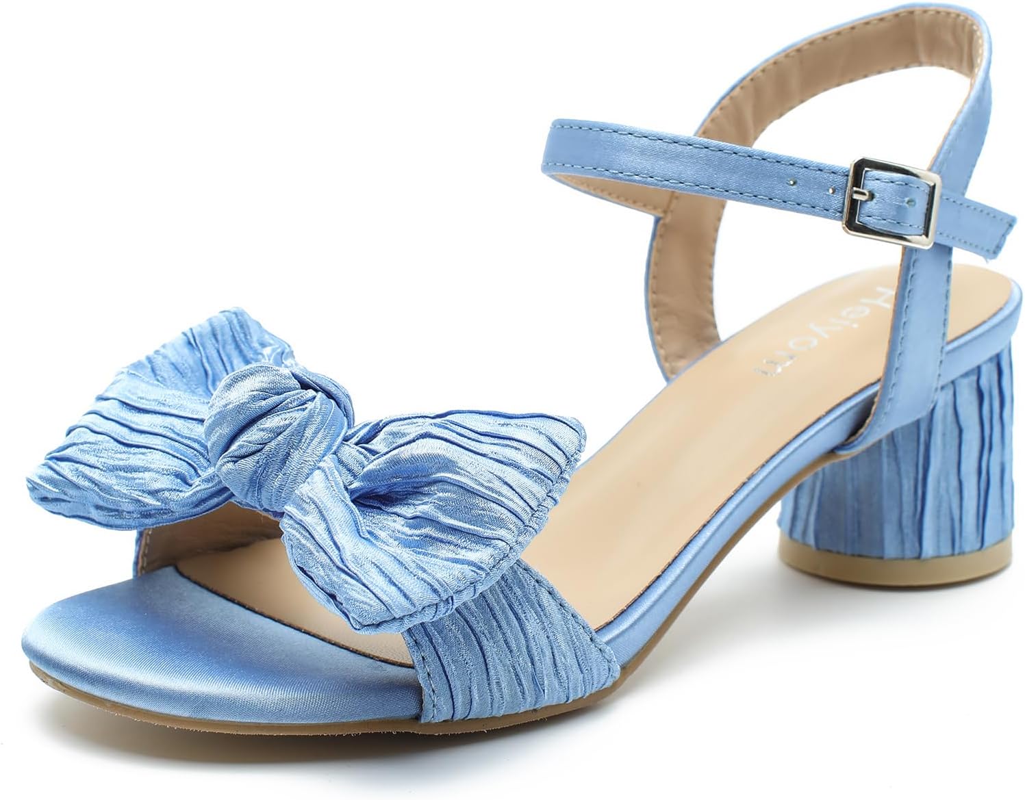 Stylish Women's Bowknot Low Chunky Heels Mules for Any Occasion