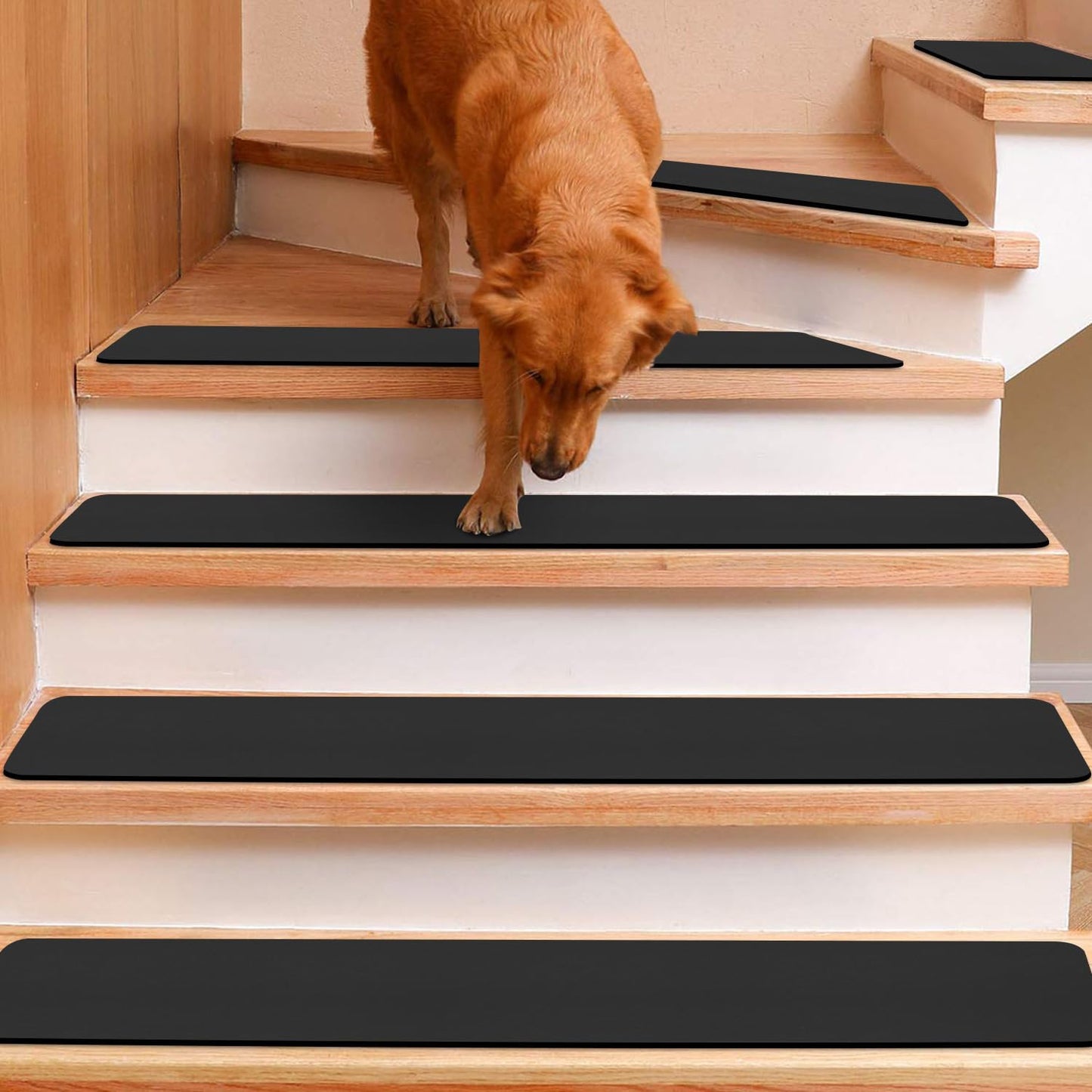 Non Slip Stair Runners for Wooden Steps - Safe and Stylish Treads