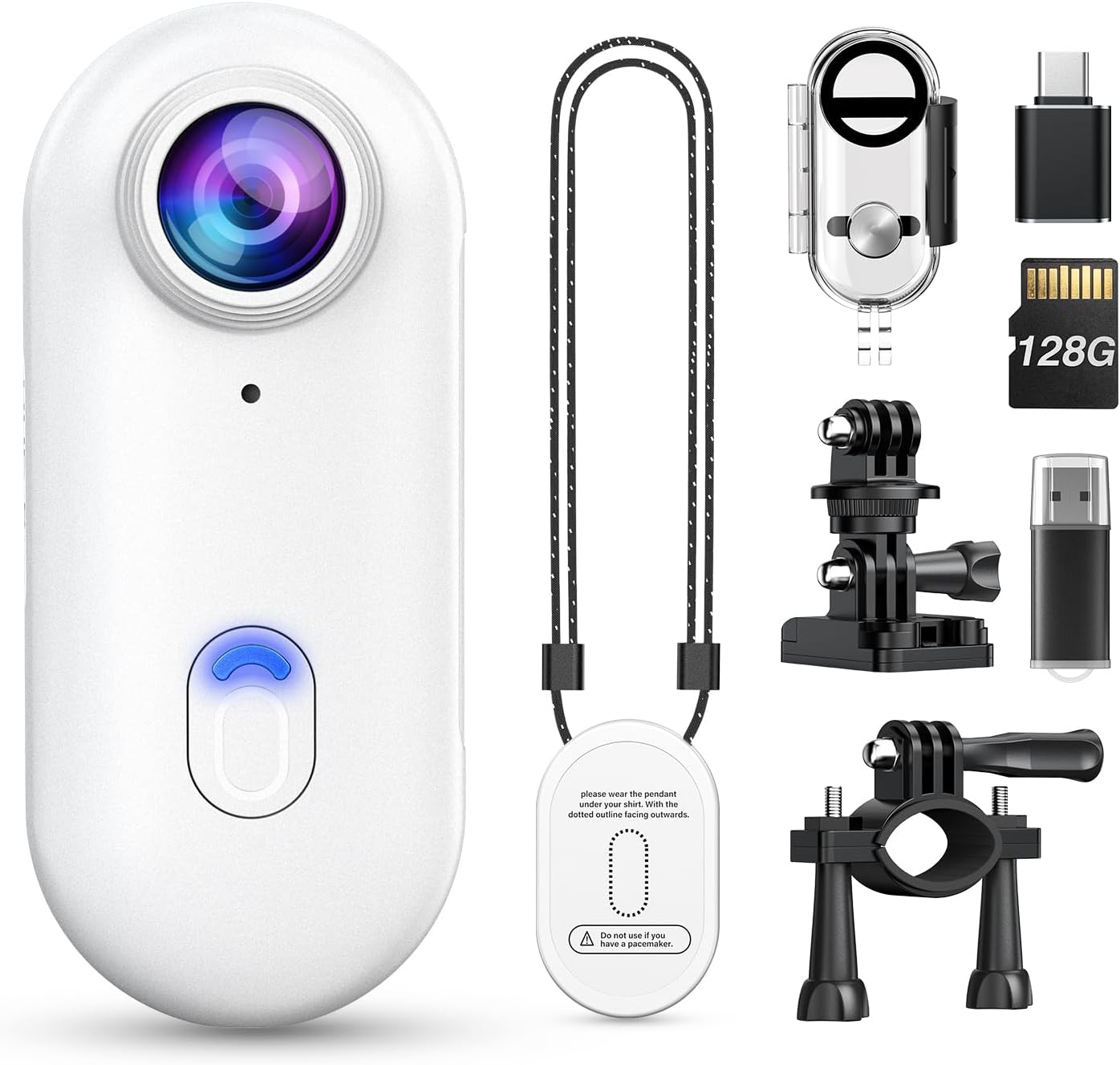 Losfom Z10 2K Wearable Action Camera - Capture Every Adventure!