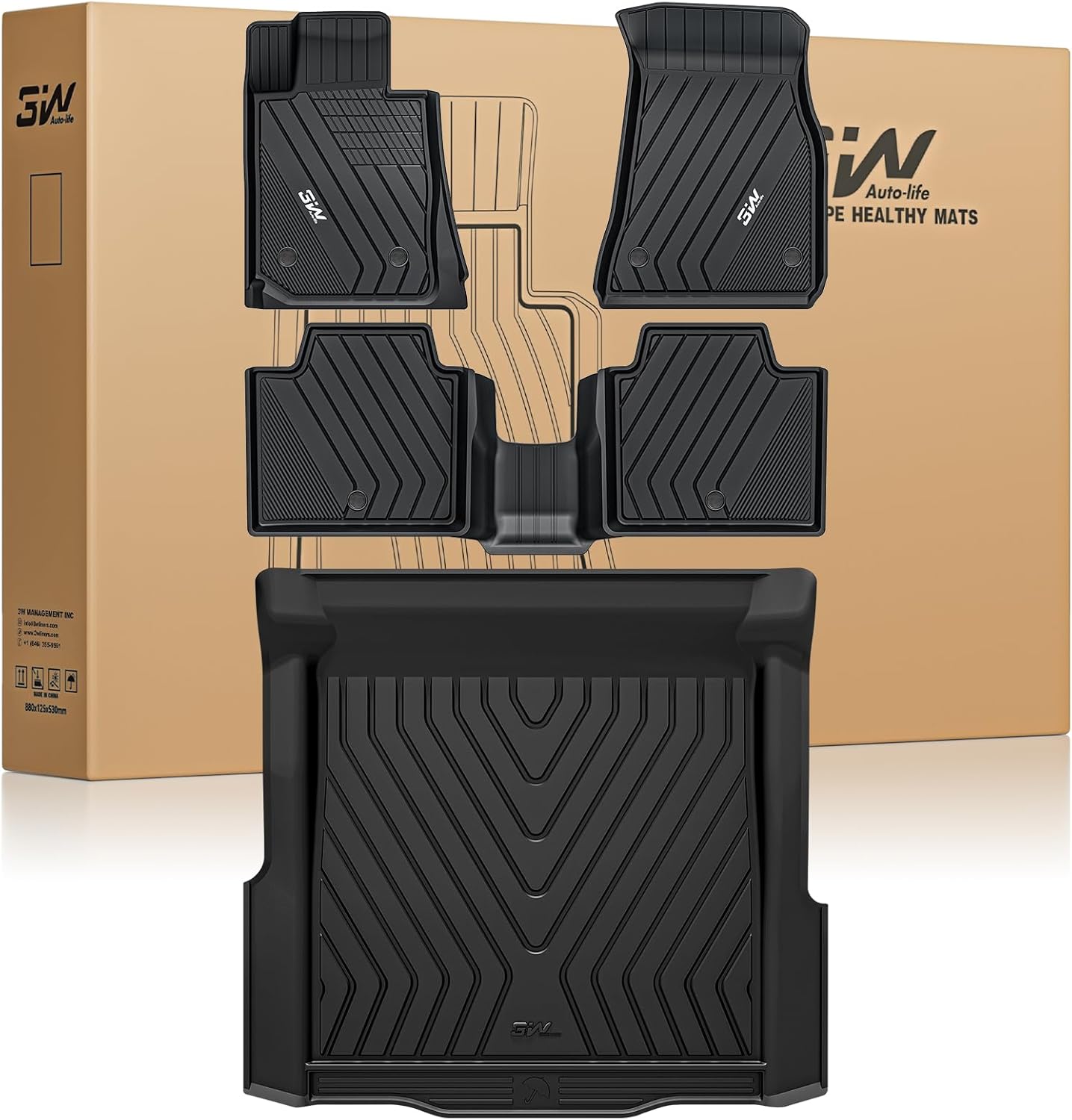 Custom Fit Floor Mats for 2019-2024 BMW 3 Series G20 Sedan