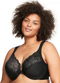 Glamorise Plus Size Wonderwire Front-Closure Bra (Style MF2S)