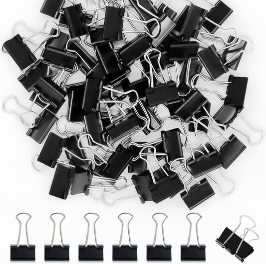 Organize Effortlessly with 120 Small Binder Clips