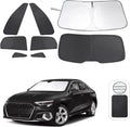 Windshield Sun Shade Custom Fit for 2021-2024 Audi A3 - Keeps Car