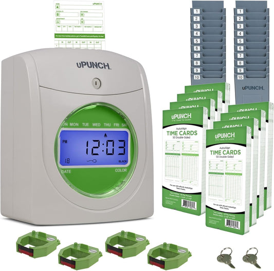 uPunch HN3540 Complete Small Business Start-Up Kit for Time Tracking