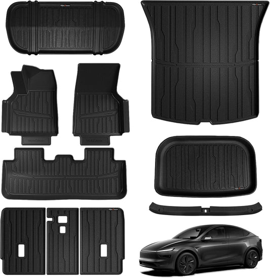 TripleAliners 10PCS Floor Mats for 2026 Tesla Model Y Juniper