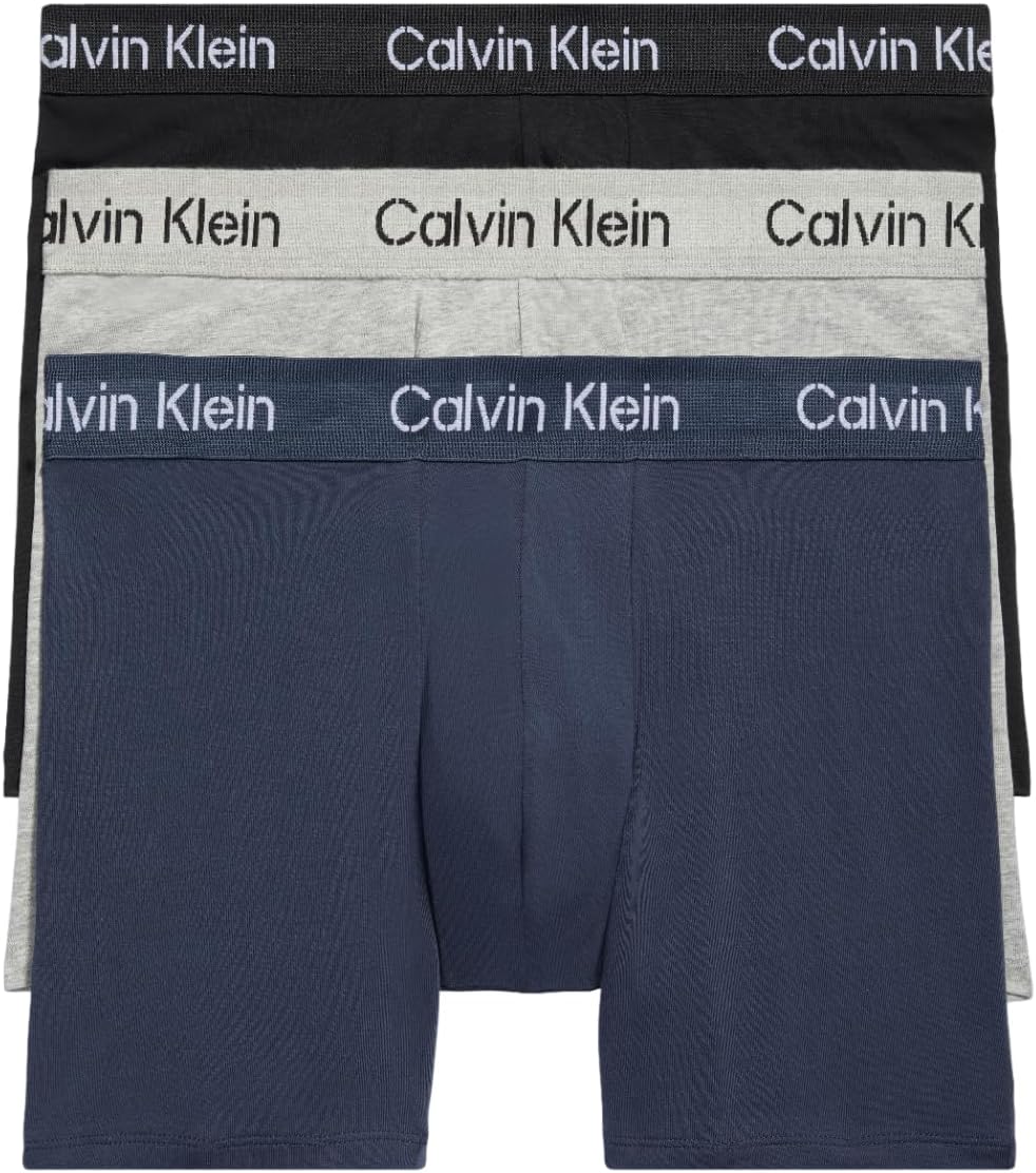 Calvin Klein Men's Cotton Stretch Boxer Briefs for Ultimate Comfort