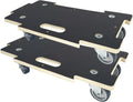 Hard Wood Mover Dolly with 550Lbs Capacity for Easy Transport