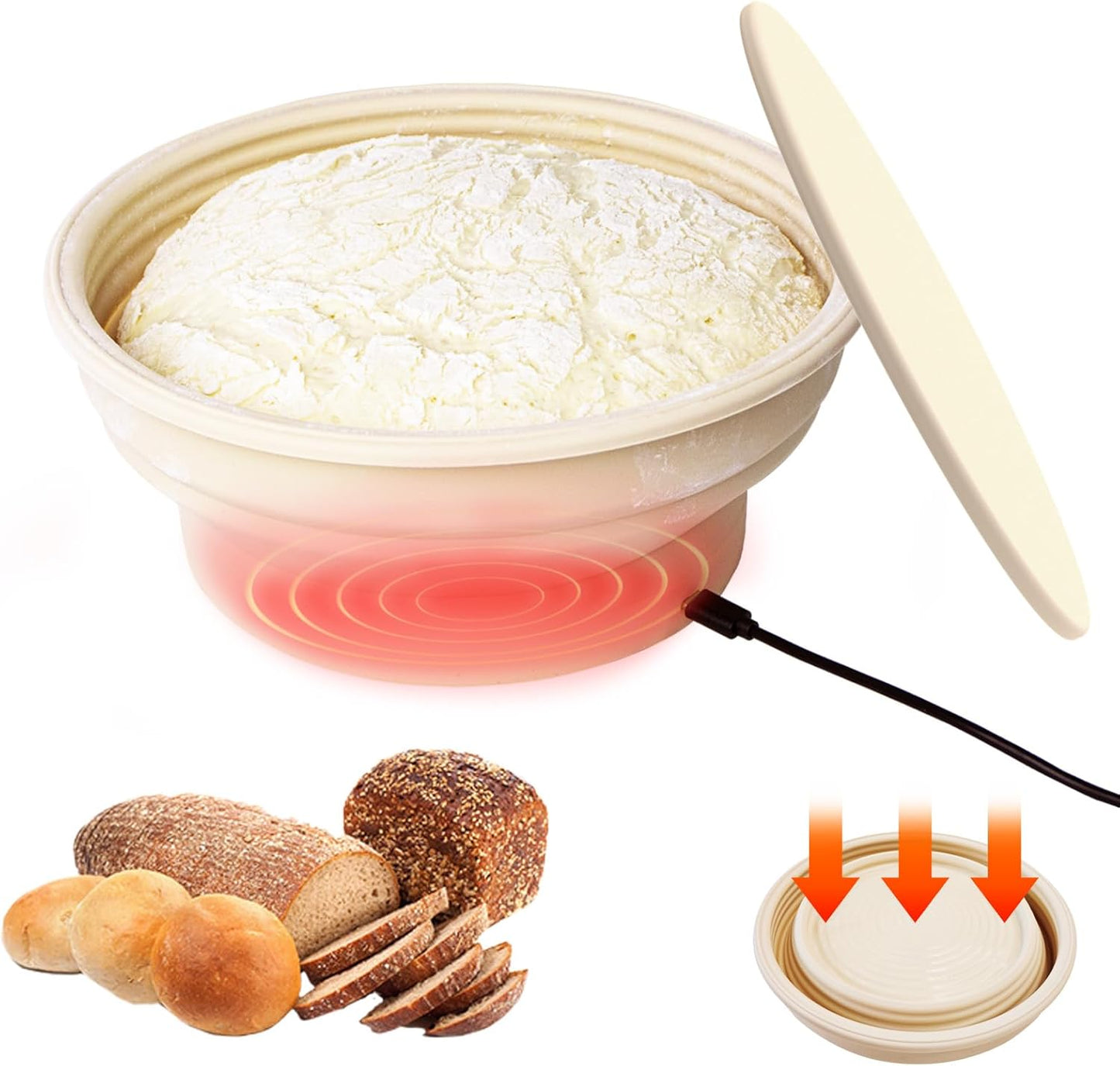 Heatable Sourdough Starter Warmer by Viowil