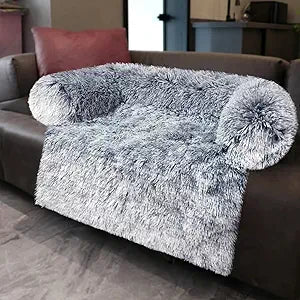 Ultra Soft Dog Bed Sofa for Cats and Dogs - Comfy Plush Mattress