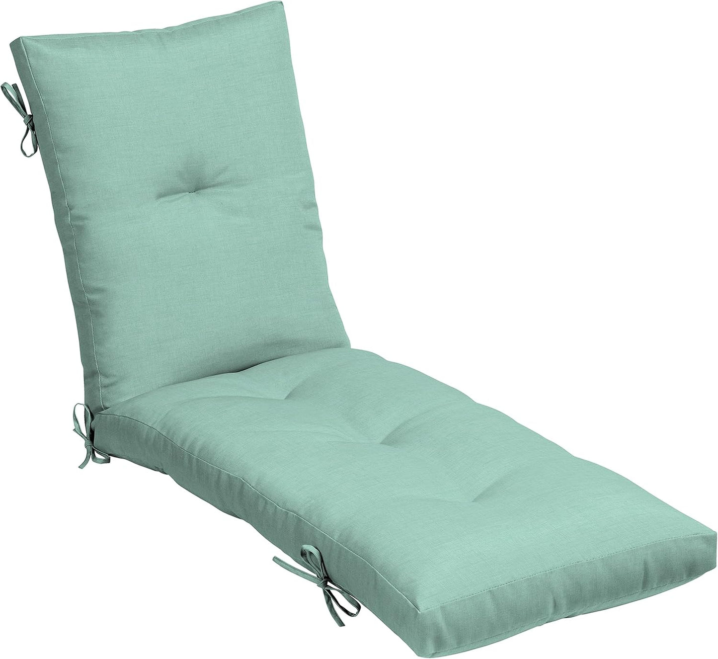 Outdoor Plush Modern Tufted Chaise Cushion for Loungers