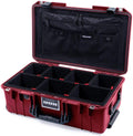 Pelican Oxblood & Black 1535 Air Case with TrekPak - Carry On Ready