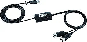 Roland UM-ONE-MK2 One in Two Out Midi Cable for Musicians