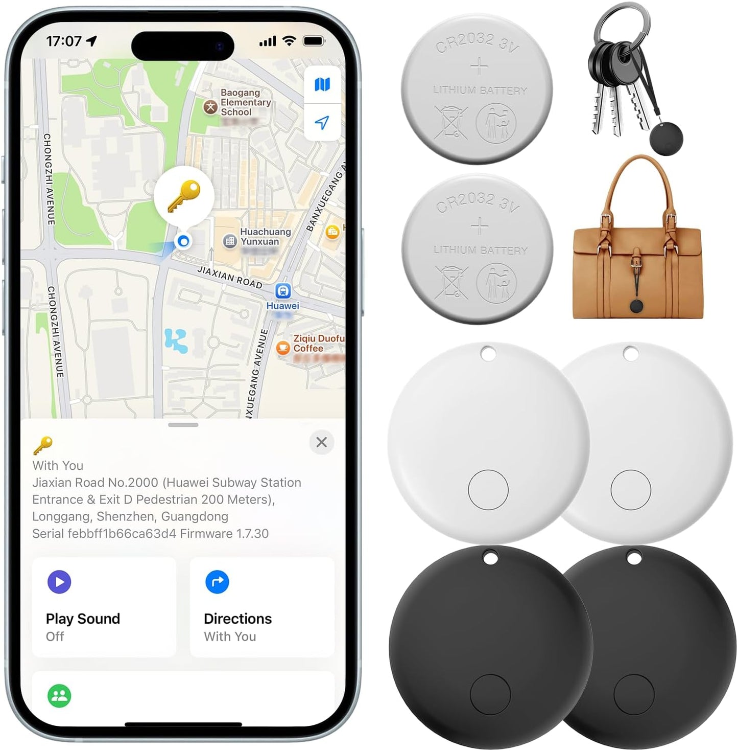 Beyamis Air Tags: Track Anything Anywhere