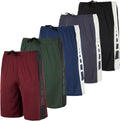 5 Pack Men's Active Quick Dry Fit Shorts for Gym and Casual Wear