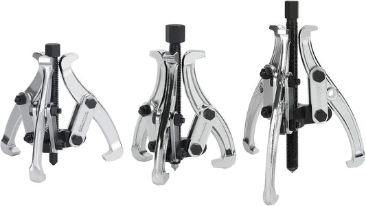 DURATECH 3-Piece 3-Jaw Gear Puller Set for Easy Removal