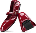 DREAM PAIRS Women's Foldable Square Toe Mary Jane Flats - Travel