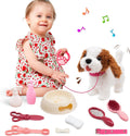 Walking Dog Toy Remote Control Interactive Plush Puppy - Fun Role Play